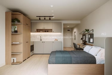 1 bed studio, Beresford Street, London, CB42WS - Image 4